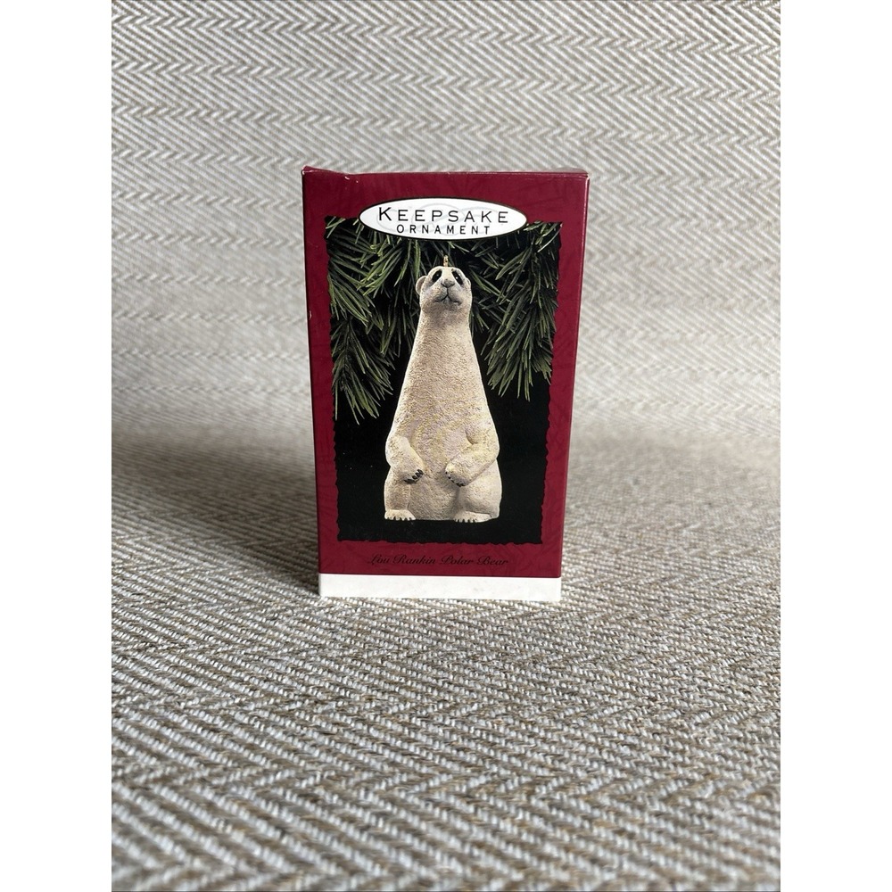 Hallmark Lou Rankin Polar Bear Keepsake Christmas Ornament‎ 1992